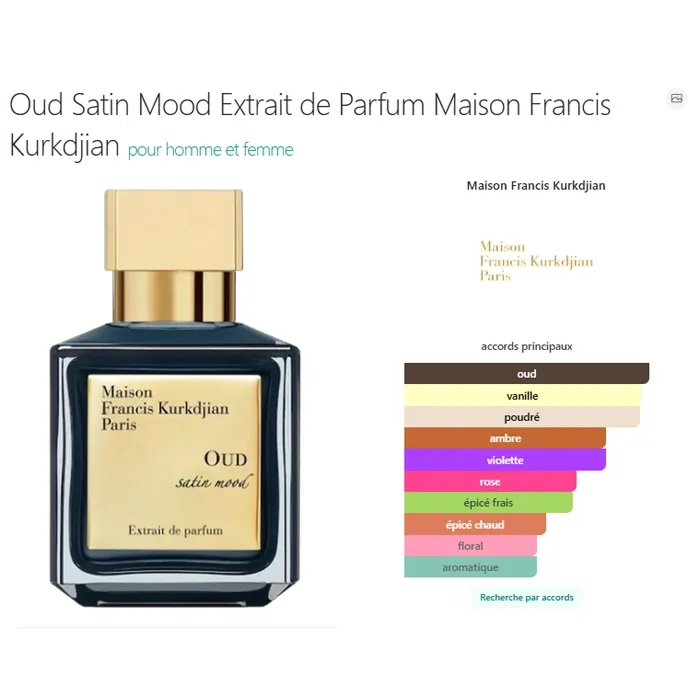 Miniature 5 de OUD SATIN MOOD EXTRAIT DE PARFUM 70 ML