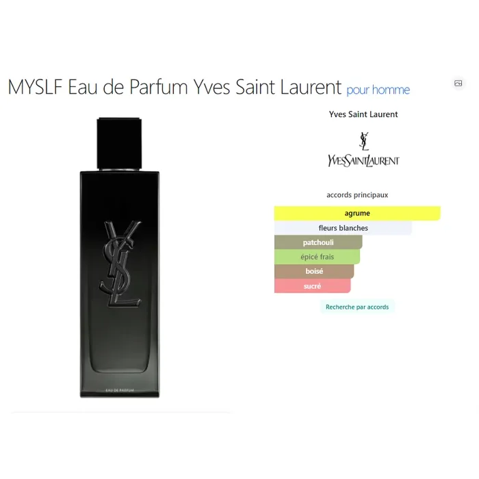 Miniature 5 de MYSLF EAU DE PARFUM 150 ML